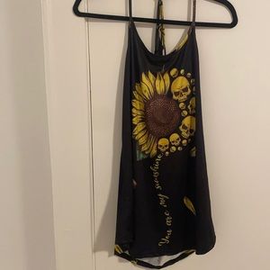 Super soft sleep dress with sexy back